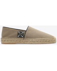 Off-White c/o Virgil Abloh - Anglette Arrow Embroidered Espadrilles - Lyst