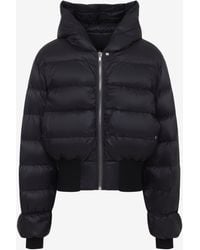 Rick Owens - Tower Hooded Down Jacket - Lyst