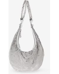 Versace - Mini Metal Mesh Shoulder Bag - Lyst