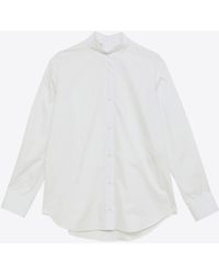 Fendi - Long-Sleeved Poplin Shirt - Lyst