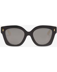 Tory Burch - Miller Pushed Square Sunglasses - Lyst