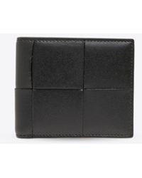 Bottega Veneta - Cassette Leather Bi-Fold Wallet - Lyst