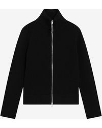 Maison Margiela - Wool-Blend Zip Cardigan - Lyst