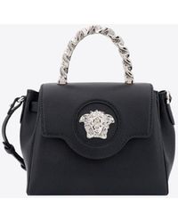 Versace - Small La Medusa Top Handle Bag - Lyst