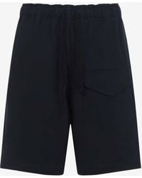 Studio Nicholson - Ikaria Elastic-Waist Bermuda Shorts - Lyst