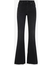 Balenciaga - Logo Patch Boot-Cut Jeans - Lyst