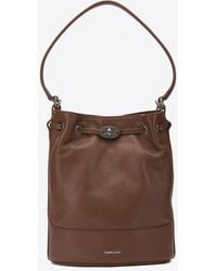 Zanellato - Small Monda Hammered Leather Shoulder Bag - Lyst