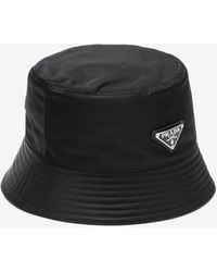 Prada - Canvas Bucket Hat - Lyst
