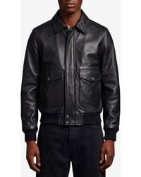 Schott Nyc - Aviator Bomber Jacket - Lyst