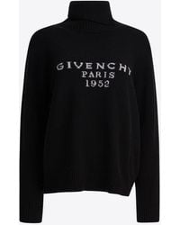 Givenchy - Paris 1952 Turtleneck Wool Sweater - Lyst