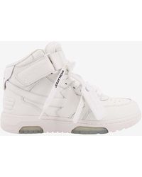 Off-White c/o Virgil Abloh - Out Of Office High-Top Sneakers - Lyst