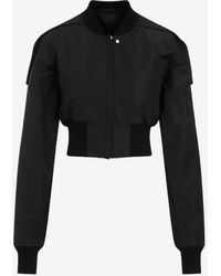 Rick Owens - Collage Zip-Up Bomber Jacket - Lyst