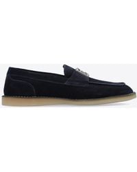 Dolce & Gabbana - New Florio Suede Loafers - Lyst