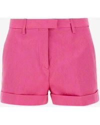 Etro - Paisley Jacquard Mini Shorts - Lyst