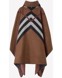 Burberry Ponchos and poncho dresses for Women | Online Sale up to 51% off |  Lyst