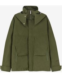Herno - Removable Hood Zip-Up Jacket - Lyst