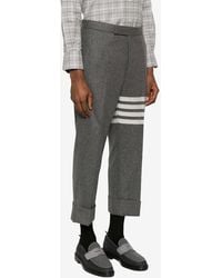 Thom Browne - Low-Rise Drop-Crotch Tailored Trousers - Lyst