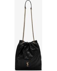 Saint Laurent - Jamie Pochon Nappa Leather Shoulder Bag - Lyst