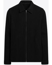 Rick Owens - Zip-Up Wool Jacket - Lyst
