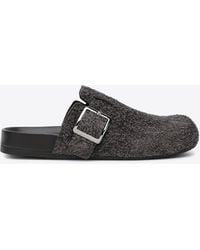 ロエベ Ease Buckle clogs LOEWE Ease Buckle Clogs | Black | FARFETCH