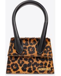 Jacquemus - Le Chiquito Moyen Leopard Print Shoulder Bag - Lyst