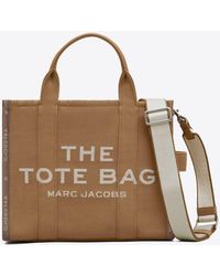 Marc Jacobs - The Medium Logo-Jacquard Tote Bag - Lyst