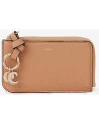 Chloé - Alphabet Zip Cardholder - Lyst