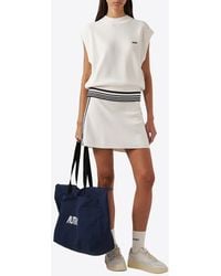 Autry - Knitted Mini A-Line Skirt - Lyst