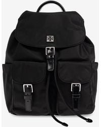 Tory Burch - Virginia Logo Plaque Backpack - Lyst
