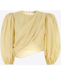 Chloé - Draped Top - Lyst