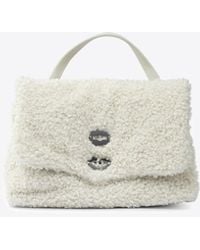 Zanellato - Baby Postina Shearling Top Handle Bag - Lyst