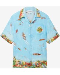 Casablancabrand - Maison Sur Piloti Bowling Shirt - Lyst