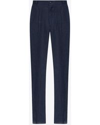 Dolce & Gabbana - Straight-Leg Tailored Pants - Lyst