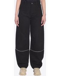 Moncler - X Willow Smith Baggy Zipped Pants - Lyst
