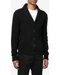 Tom Ford - Ribbed Knit Cashmere Cardigan - Lyst