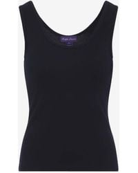 Ralph Lauren - V-Neck Tank Top - Lyst