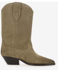 Isabel Marant - Duerto 40 Cowboy Suede Boots - Lyst