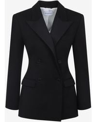 Givenchy - Hourglass Single-Breasted Wool Blazer - Lyst
