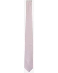 Brioni - Silk Tie With Embroidered Polka-Dot - Lyst