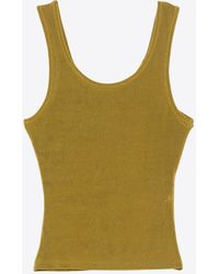 Ami Paris - Scoop-Neck Top - Lyst