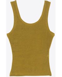Ami Paris - Scoop Neck Tank Top - Lyst