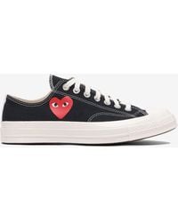 COMME DES GARÇONS PLAY - X Converse Chuck Taylor 70 Small Heart Low-Top Sneakers - Lyst