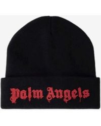Palm Angels - Dripping Logo Beanie - Lyst