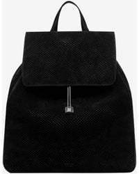 Tom Ford - T-Line Perforated Suede Flap Backpack - Lyst