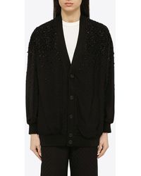 Golden Goose - Sequin-Detailed Buttoned Cardigan - Lyst