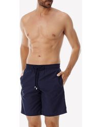 Vilebrequin - Solid Long Swim Shorts - Lyst