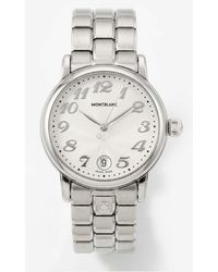 Montblanc - Meisterstück 7042 Stainless Steel Watch - Lyst