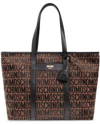 Moschino - Shopper Bag With Monogram - Lyst