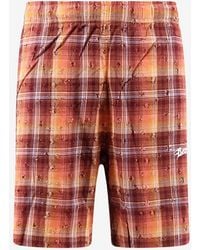 Barrow - Plaid Check Shorts - Lyst