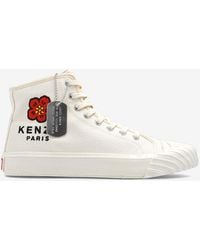 KENZO - School High-Top Sneakers - Lyst